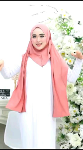 Hijab Pashmina Inner 3in1: Menutup Leher Instan dengan Jersay Premium