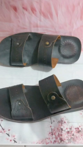 SANDAL PRIA FULL KULIT SAPI 100% SAMPAI ALAS KAKI KODE 4012 COKLAT ( PREMIUM QUALITY )