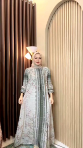 {{BISA COD}} Drees Elora Gamis Wanita kekinian Bahan Rayon Premium Jumbo Terbaru Adem