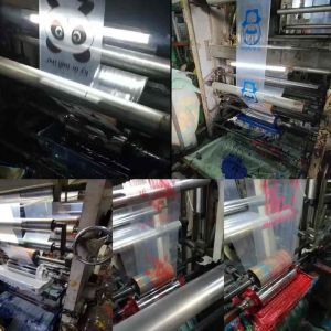 Túi in hình làm kẹo bông gòn( Kích thước 25.45cm)