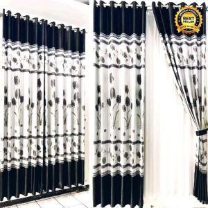 GORDEN MURAH TAPI MEWAH GORDEN BLACKOUT GORDEN JENDELA DAN PINTU GORDEN TEBAL MOTIF TULIP NAPOLEON
