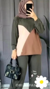 SETELAN MELYA KHUSUS WANITA KEKINIAN PROMO BULAN RAMAHDAN 100RIBUH DAPAT 3PCS SETELAN KHUSUS WANITA MELYA SET SETELAN KHUSUS WANITA KEKINIAN // BAHan katun premium LD 120CM JUMBO
