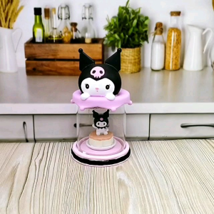 Lampu Meja Karakter Kuromi / Miniatur Lampu Doraemon / Lampu Miniatur Kepala Cinnamoroll