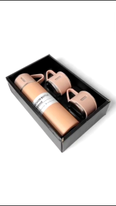 Termos Sultan Vacuum Flask Termos Set / Botol Minum Cangkir Premium 500 ML Panas Dingin
