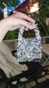 Túi Bucket Mini Pha Lê Handmade LARISSA LYRA | Túi Xách Nữ Thời Trang Cao Cấp