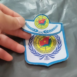 patch sticker vải Việt Nam - Viet Nam Department of Peacekeeping Operations