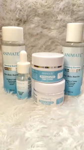 ANIMATE SET series 5in1 Whitening /Acne /barrier / Darksport/ antiaging/ paket skincare/paket hemat