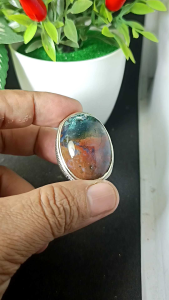 cincin batu akik Klawing natural real picture