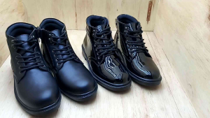 Sepatu PDH Terbaru Mabes Polri & TNI Security Satpam