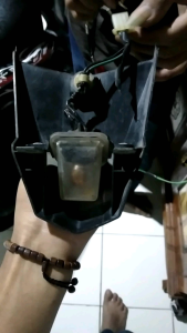 BASE LICENCE LIGHT 80115-K59-A10 Cover Tutup Lampu plat nomor belakang Honda Vario 125 LED Vario 150 LED Original