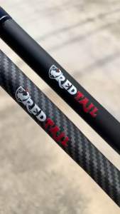 สินค้าใหม่ : คันท่อนเดียว รุ่น เรดเทล [ RedTail ] เวทคัน 10-20 lb. ซองสีเขียวนีออน ด้ามจับทันสมัย