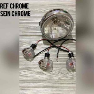 SEPAKET REFLEKTOR LAMPU DEPAN NINJA SS - NINJA R - NINJA S + DUA SET SEIN NINJA SS - NINJA R - NINJA S