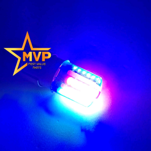 Lampu Stop Rem Jelly RGB Rainbow 3 Garis Warna 7 in 1 Mode Kedip dan Running Universal Bisa Untuk Mobil dan Motor