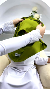 Jilbab / Hijab Anak Bayi Maurin Jersey Usia 0-1 Tahun Newborn - Hijab Baby - Kerudung Anak Instan Premium