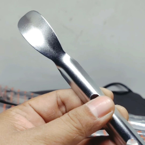 Lamskar Lubang Silver / Lamskar Penahan Jendela Hak Angin Sendok 30cm