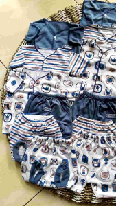 18 Pc Baju Baby Newborn Setelan Baju Bayi Bahan Katun Usi 0-3 Bulan