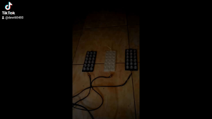 Lampu LED Blitz Pesawat 3 pcs 18 mata dengan Modul Kabel 3m dan Tombol Manual