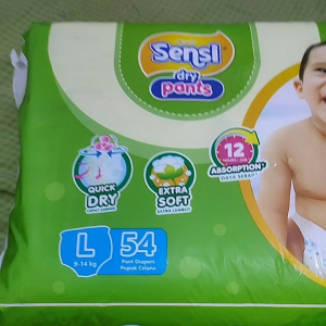 SENSI DRY PANTS S40/M60/L54/XL44/XXL22