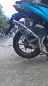 ORIGINAL Knalpot Samlong Cobra NEXUS BLUE Vario Beat Aerox Nmax Pcx Lexi Scoopy Genio