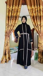 ABAYA SIMPLE ELEGANT GAMIS ARAB ASMAH ABAYA BY TISYA COLLECTION