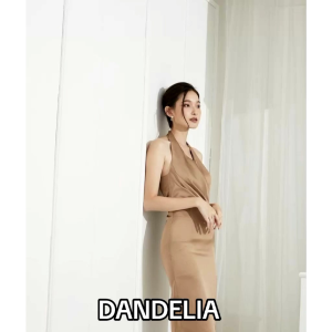 dandelia / DRESS MIRANDA SCUBA 9567 / dress wanita / dress scuba / maxi dress/ dress panjang / party dress / fashion wanita