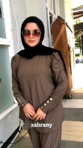 SETELAN CELANA SANTAI BAHAN JERSEY ITY PREKIUM