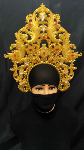 Mahkota Hiasan Kepala Aksesoris Tari Motif 13