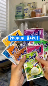 Nutrijell Serbuk instan harga borong Kemasan 10g/sachet/isi 12box/karton.