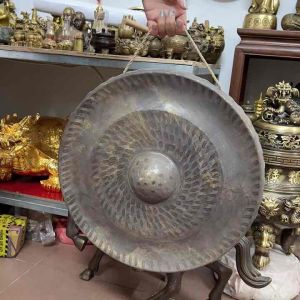 cồng chiêng nhạc cụ bằng đồng cỡ 30cm  40cm 50cm
