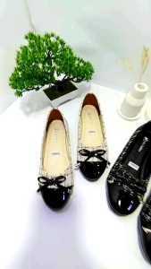 DAIMAN Sepatu Flat Balet Wanita Berpita Terbaru Sepatu Slip On Simple