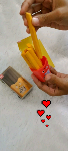 Stip penghapus pensil kentang stick french fries