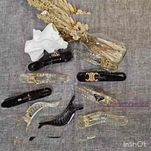 JEPIT RAMBUT BEBEK BRANDED IMPORT PREMIUM 12CM & JEPIT RAMBUT HIU TRANSPARAN KOREAN STYLE
