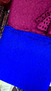 KAIN PASANG JAQUARD PLAIN LASER CUT EXCLUSIVE TERBARU DIPASARAN