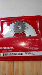 GEAR PAKET SET KWW BUAT MOTOR SUPRA X 125 FI/BLADE OLD/NEW