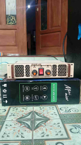 Power Amplifier Mini Audio Sound System Miniatur Daya Aki Adaptor 12 Volt