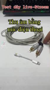 Dây Live tream trực tiếp từ mixer - Vang số - Amply Cao cấp - nhỏ gọn - âm thanh rõ ràng không ù không hú