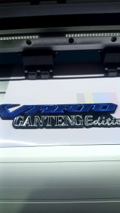 EMBLEMS MOTOR TULISAN VARIO GANTENG AKSESORIS MOTOR CUSTOM 3D