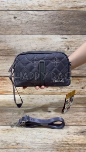 Pouch/Tas Selempang Wanita Chibao Kanvas Bordir CB05282-N22 3sleting (2 Tali)
