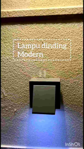 lampu dinding tempel modern minimalis lampu pagar pilar lampu teras LED