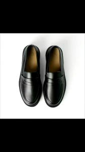 Sepatu Slip-on Dokmart Formal Pria Keren Elegan - Sepatu Loafers Pria Hitam