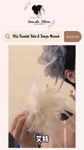 A17✨【Klip Rambut Bulu & Bunga Mewah】氛围感羽毛花朵抓夹Premium Feather Flower Hair Claw Clip Elegant Shark Clip 天鹅湖氛围羽毛抓夹