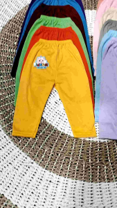 12 Pcs Celana Bayi Polos Warna Random Untuk Usia Anak 2-24 Bulan