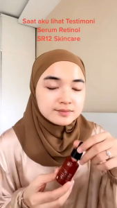 Serum Retinol SR12 - Serum Glowing Penghilang Jerawat dan Flek Bekas Jerawat