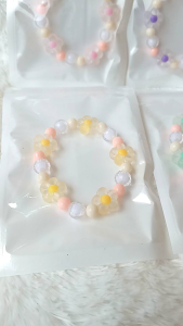 GELANG MANIK AESTHETIC - GELANG MANIK ANAK ANAK - GELANG MODEL KOREA - GELANG BUNGA - GELANG VIRAL KEKINIAN - GELANG MOTE HAND MADE