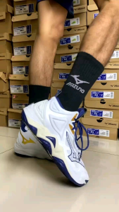 MIZUNO WAVE MOMENTUM 3 Or!ginal FREE KAOS KAKI sepatu volly volli