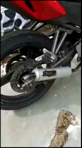 knalpot ninja R/RR/SS type standar plat
