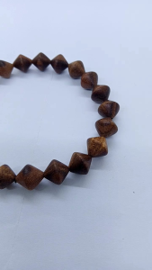 Gelang Kayu Bidara Motif Piramid Fs047