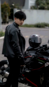 COD Jaket Kulit Domba Pria Elegant Brownie ARL 033 Silverstone BIG SIZE M L XL XXL 3XL 4XL BAYAR DI TEMPAT BOSKU STOK 1000