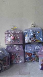 Celengan Rumah Koin Kunci Gembok Spiderman Frozen LPY 65