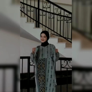 [Promo] Dress Sarimbit Bawah Wanita Dewasa - Kemeja Panjang - Kemeja Pendek